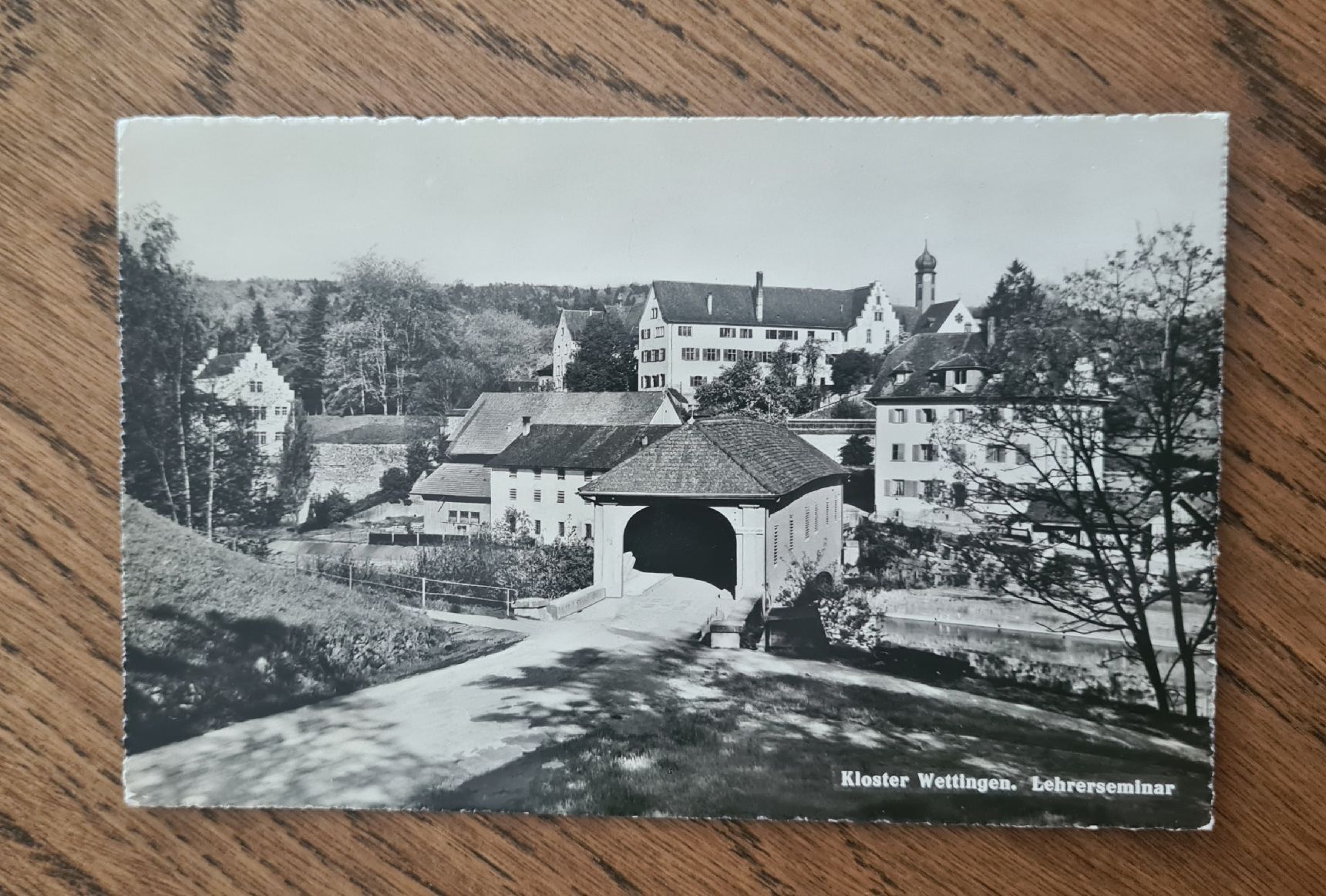 Cartoline postali: Kloster Wettingen, Lehrerseminar – Usato da Ebikon venduto da Donar50