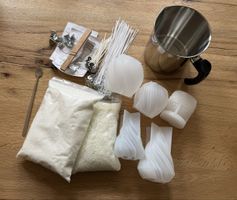 Kerzen Zubehör zum giessen - soja wachs
