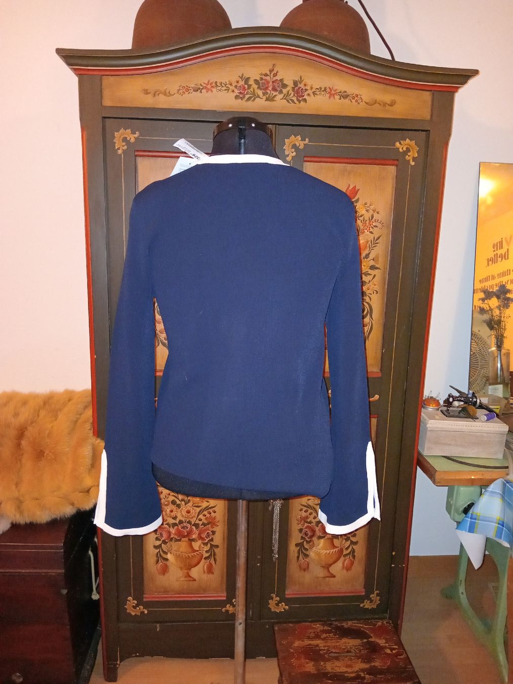 Pullover & Sweatshirts: Top Bluse Pullover autumn cashmere L-XL stretch         02 – Gebraucht aus Obergösgen von crystalfox 2