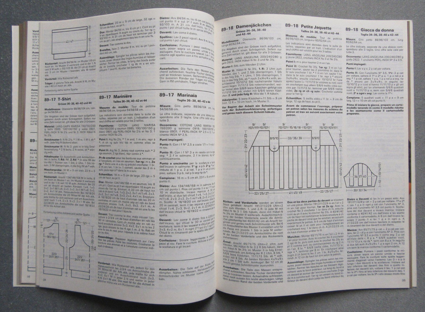 Zeitschriften & Magazine: Strickheft Lang - Coton actuel - Baumwoll-Mode – Gebraucht aus Auenstein von Padabimbim 4