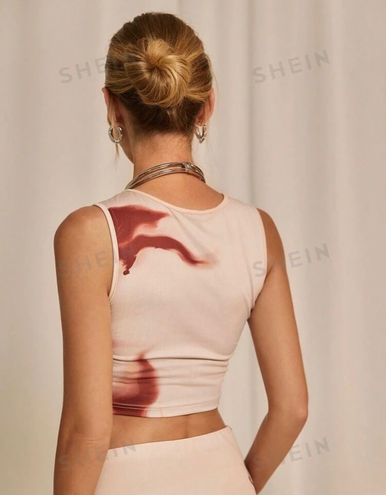 Top: NEU schickes Batik Top, Shirt, Grösse S – Nuovo e nell'imballaggio originale da Winterthur venduto da Sunshine143 3