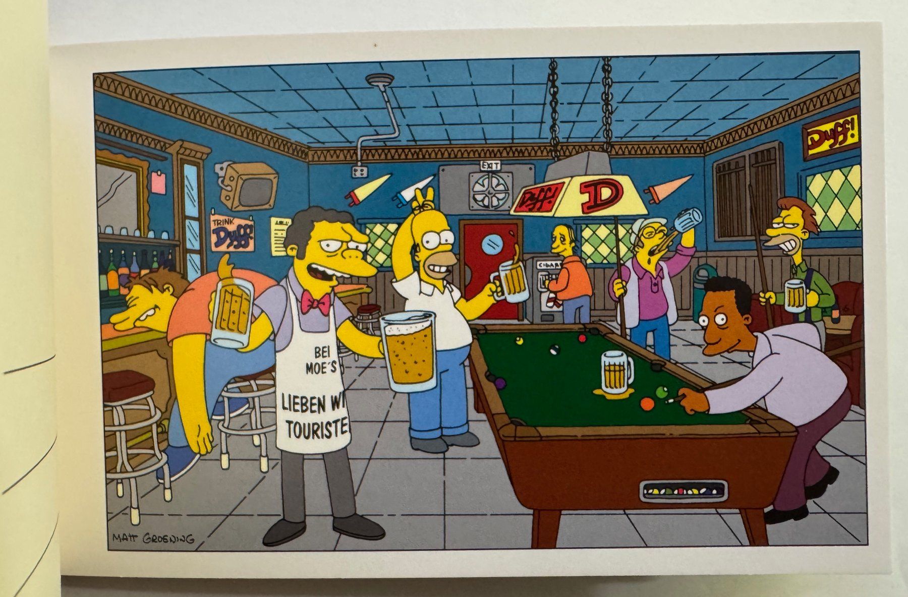 Fumetti: SIMPSONS Postkartenbuch mit 32 ausreissbare Postkarten ! – Nuovo (secondo la descrizione) da Hedingen venduto da Wowi 4