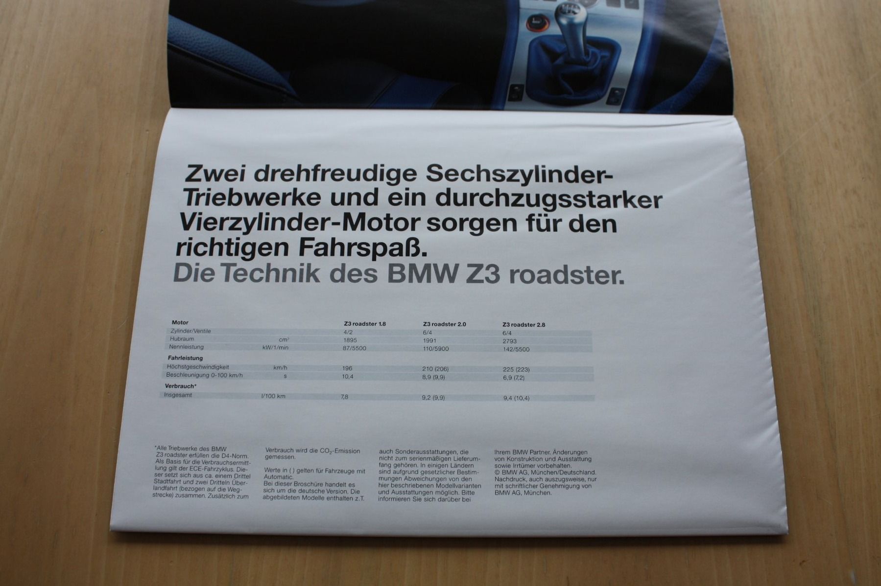 BMW Dokumente: BMW Z3 Roadster Prospekt 1999 – Gebraucht aus Wikon von erwin400 6