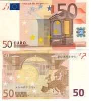 50 Euro X Deutschland  P013 signatur trichet unc