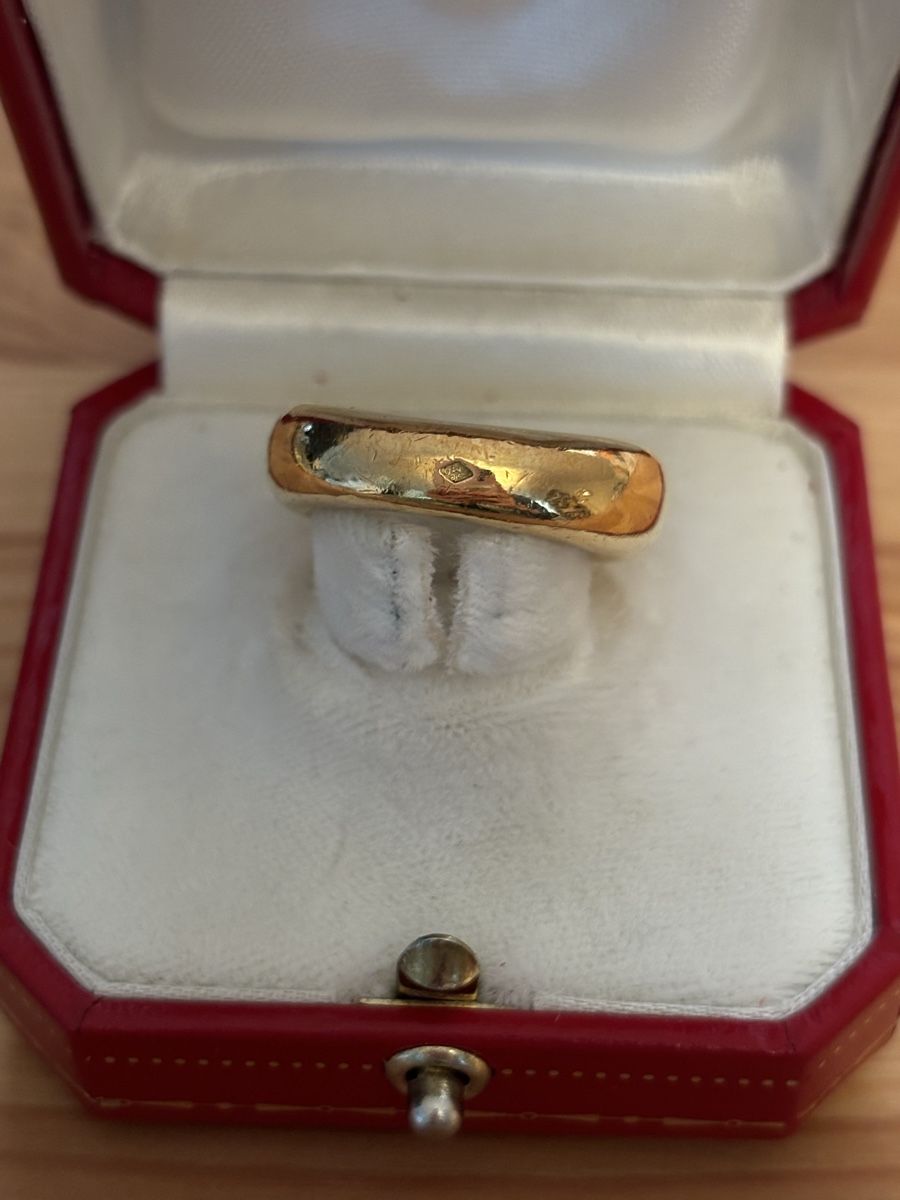 Cartier Anelli: Vintage Cartier Blauer Saphir Ring Gold – Usato da Embrach venduto da Ghostwarrior 3