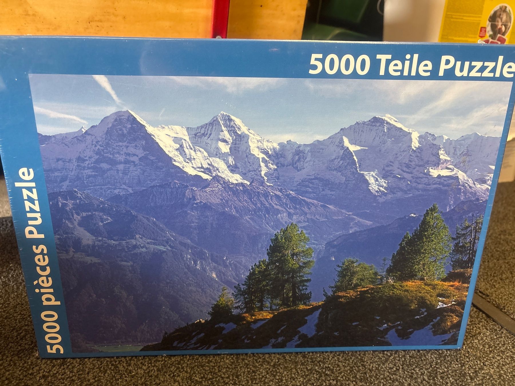 Puzzles: Puzzle Eiger,Mönch und Jungfrau 5000 Teile – Neu und originalverpackt aus Aarwangen von kah_79t5