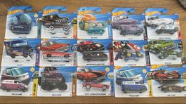 15x Hot Wheels Fahrzeuge NEU