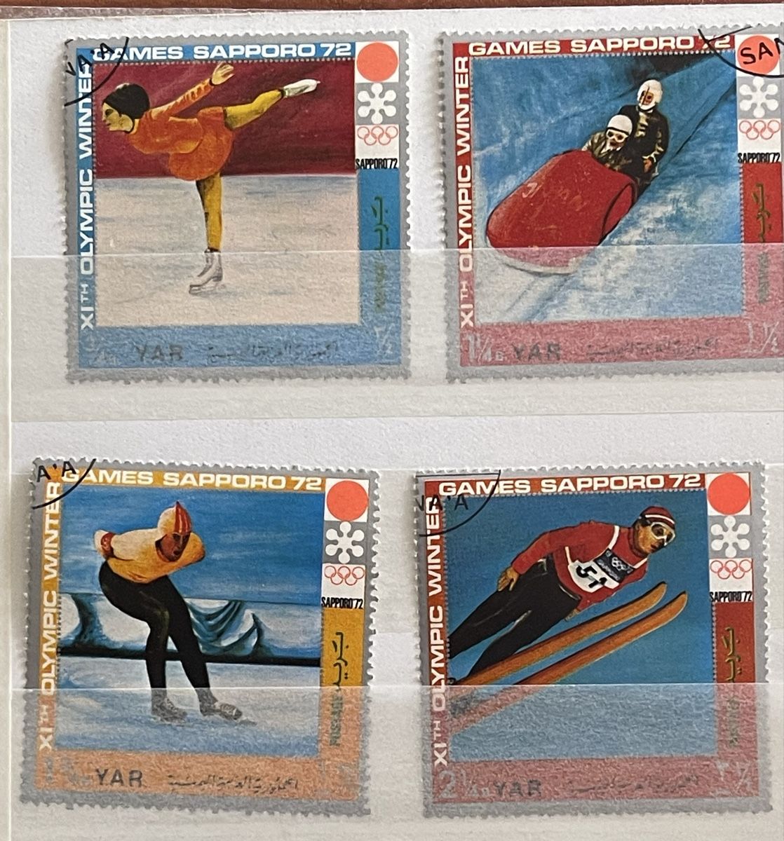 Tutti i francobolli: Briefmarken Olympia 1972 Sapporo Winterspiele Sammlung – Nuovo (secondo la descrizione) da Bern venduto da TamSham 4