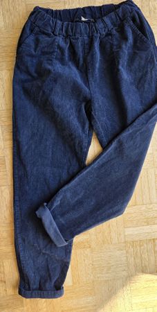 pantalon bleu foncé taille unique