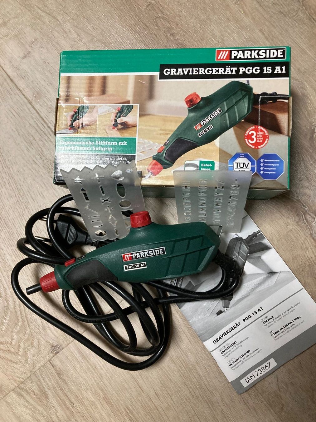 Parkside Alle Maschinen: Graviergerät PGG 15 A1 von PARKSIDE – Gebraucht aus Worben von  1