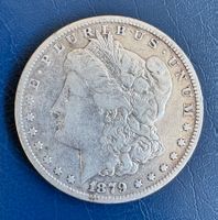 U.S.A. Morgan Silber Dollar 1879 S Reverse 79