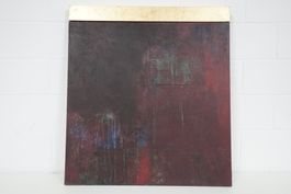 Abstraktes Gemälde - Signiert - 2013   - 61 x 68