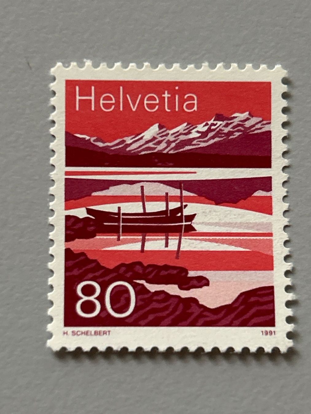 Alle Briefmarken: Briefmarke - Schweiz - von 1991 - postfrisch – Neu (gemäss Beschreibung) aus Buochs von RicardoMary