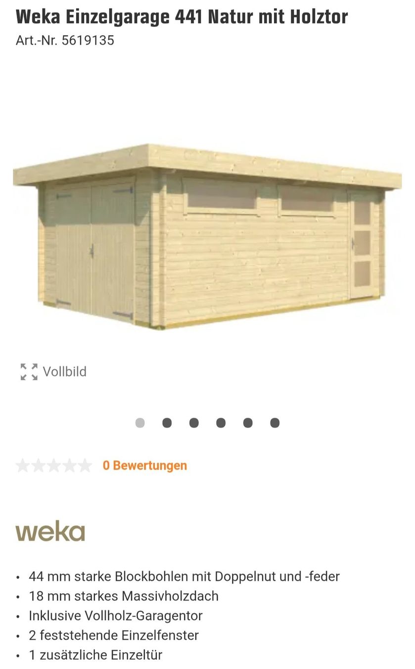 Rifugi: Top Einzelcarport Einzelgarage zu Verkaufen – Nuovo (secondo la descrizione) da Rünenberg venduto da Rogerscustoms 2