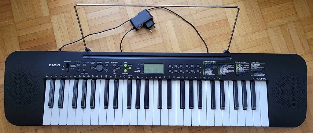 Casio Strumenti musicali: Casio CTK-240 – Usato da Bern venduto da sher.tlt