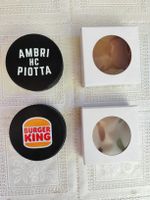 Puck hockey HC Ambrì Piotta Burger King NEU