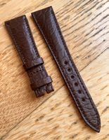 PATEK PHILIPPE Lederband 20/14 Alligator braun gepolstert