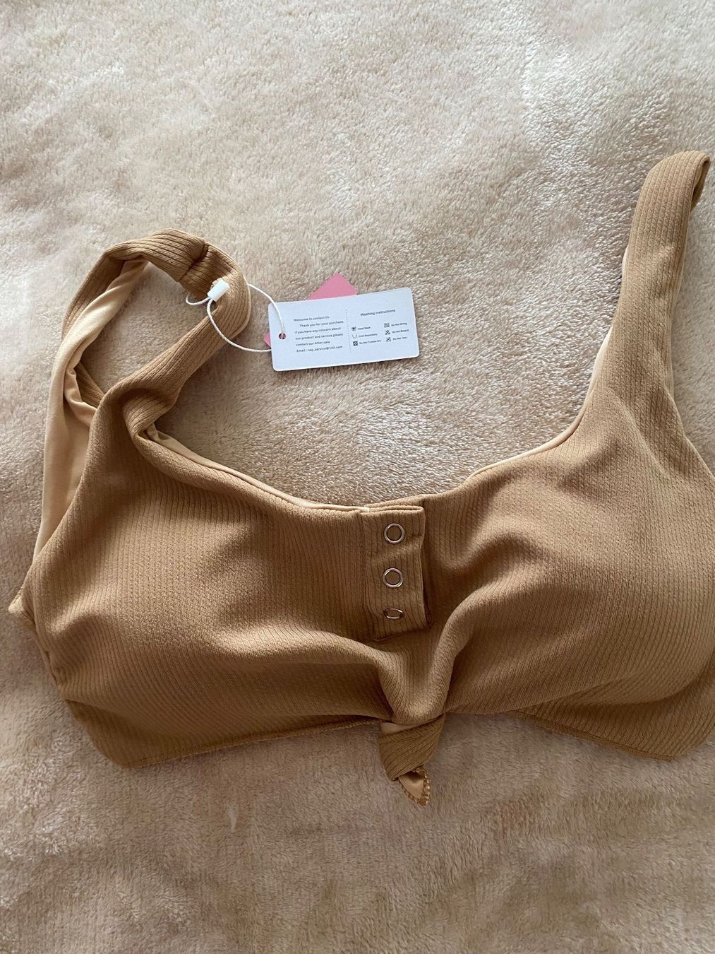 Costumi da bagno & Bikini: Maillot de bain beige – Nuovo e nell'imballaggio originale da Montreux venduto da iizaa811 5