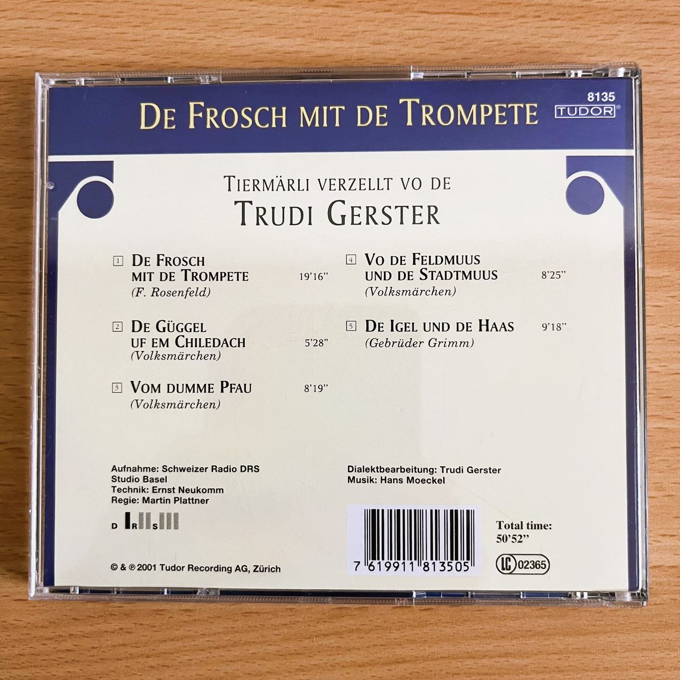 CDs: CD - Trudi Gerster - De Frosch mit de Trompete – Gebraucht aus Amlikon-Bissegg von allerlei-versand 2