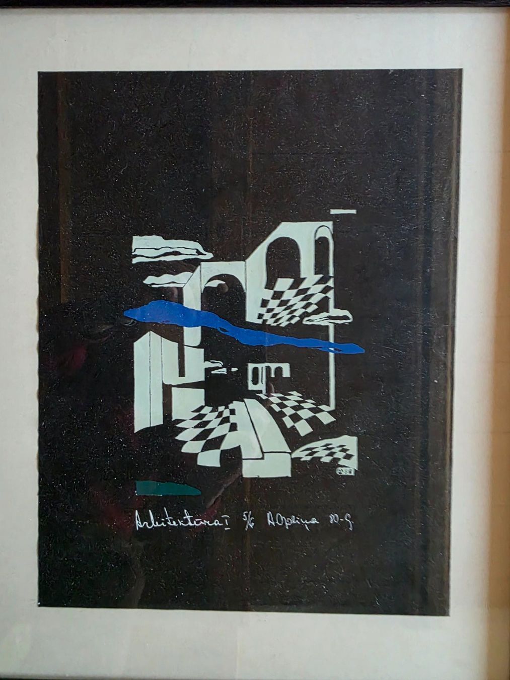 Arts picturaux & lithographies: Architektur Bild Lithografie – D'occasion à Walterswil BE par Lonitti