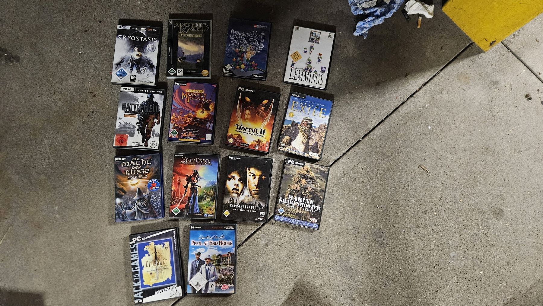 Giochi: PC Spiele Sammlung, 14 Stück, Retro Games – Usato da Wald ZH venduto da Walder8636