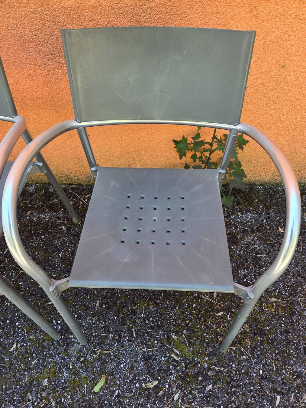 Sedie: Vier Gartenstühle, Design Carlo Bertoli – Usato da Laufen venduto da dixiemen 6