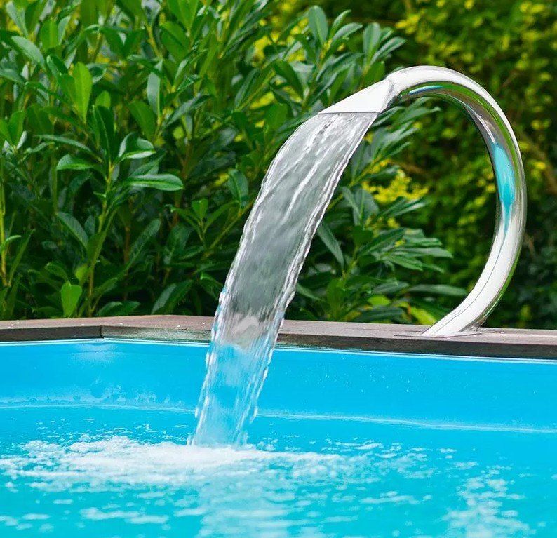 Teiche & Zierbrunnen: Cascade de piscine Shower Mamba en Inox – Gebraucht aus Lausanne von UniDecoCasa