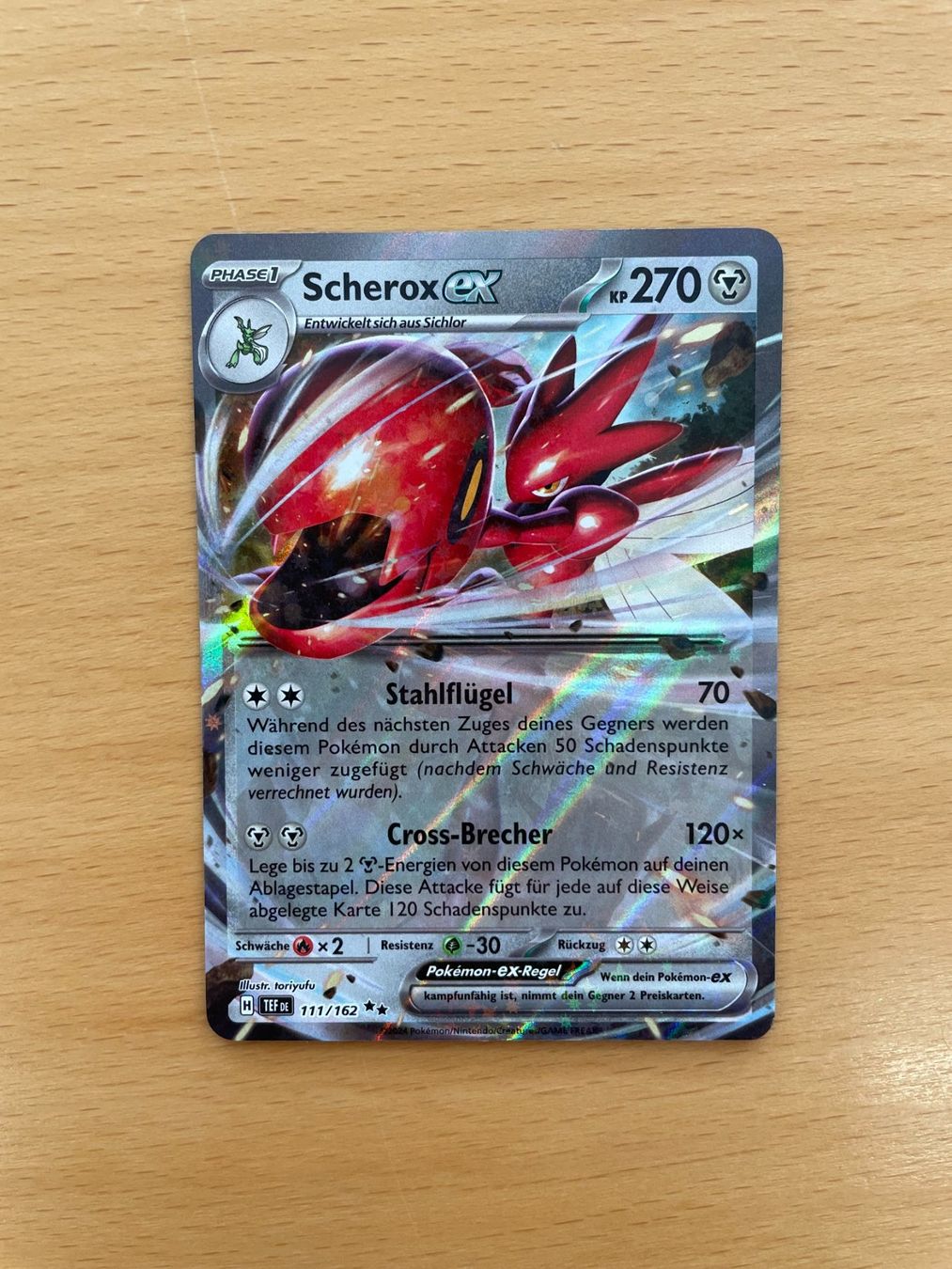 Pokémon Carte collezionabili: Pokemon Scherox eX (Versand gratis) – Nuovo (secondo la descrizione) da Chur venduto da Angerson