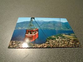 Ansichtskarte Lago Maggior-Locarno von Drahtseilbahn