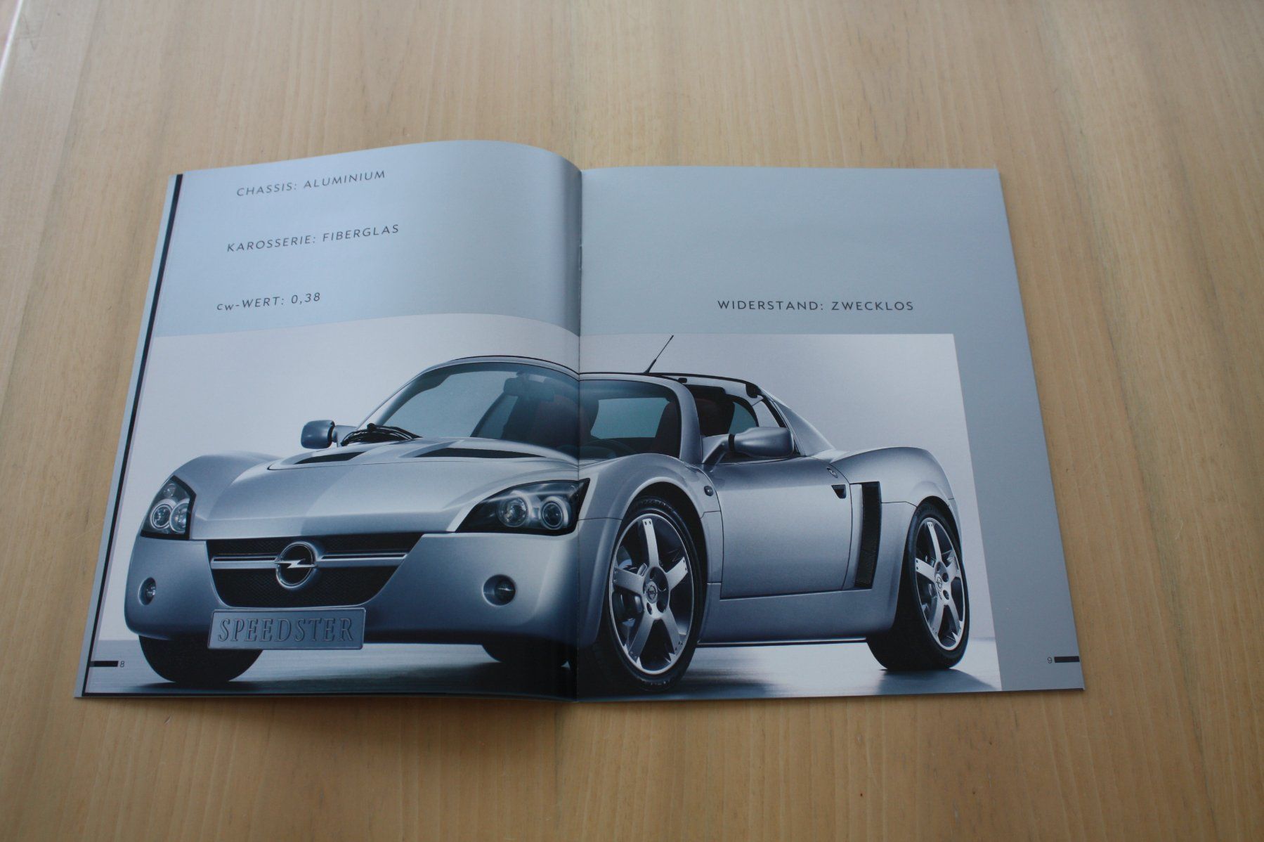 Opel Documenti: Opel Speedster Prospekt – Usato da Wikon venduto da erwin400 3