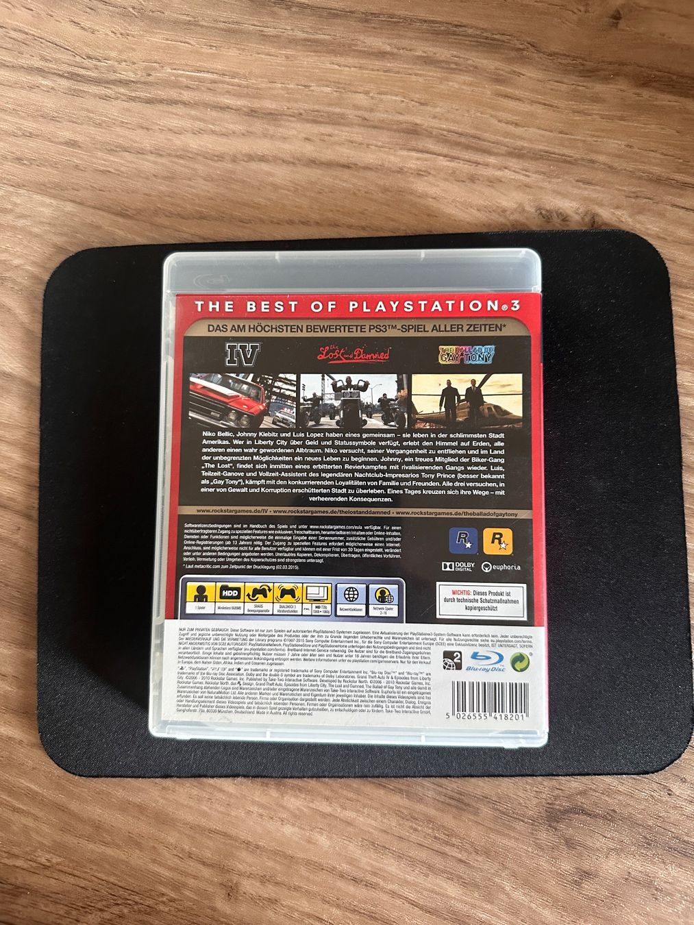 Giochi: GTA 4 The Complete Edition - PS3 Spiel komplett – Usato da Sulz AG venduto da DealWerk 1