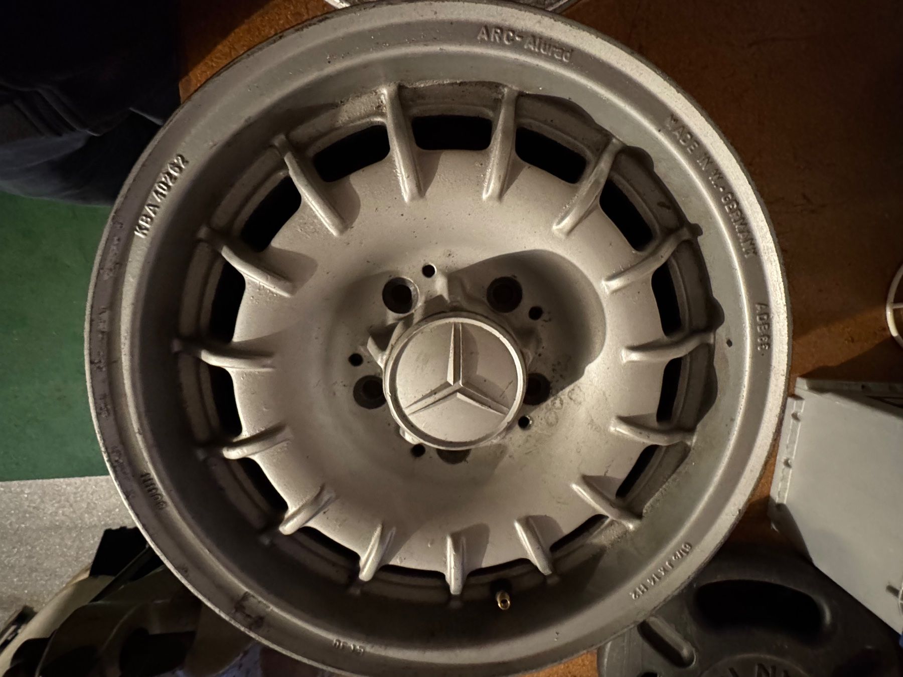 Mercedes-Benz Cerchioni: Barockfelgen 6.5X14 – Usato da Nesslau venduto da cwaege 3