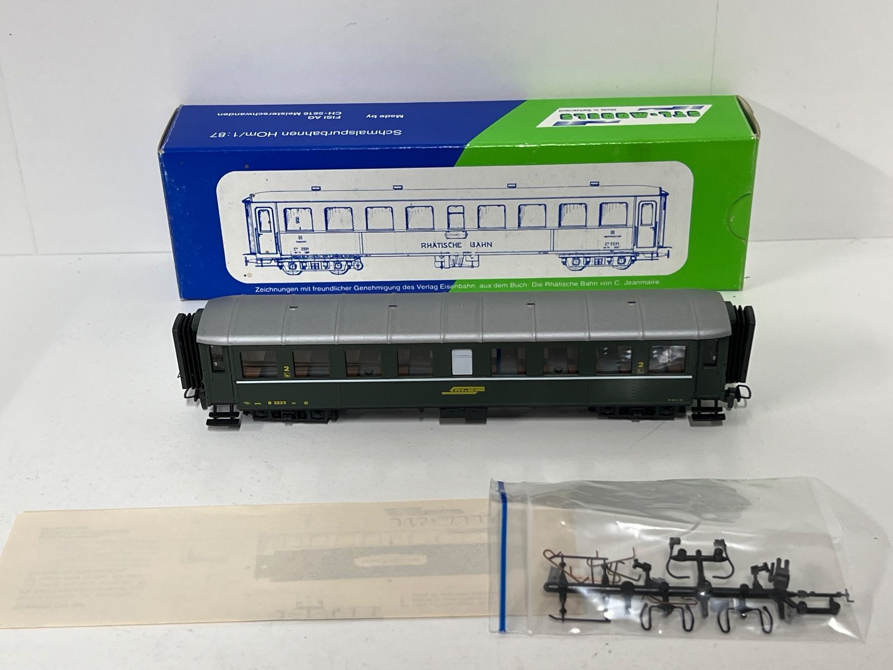 Trains électriques: STL - MODELS RhB B 2223  H0m – D'occasion à Neuenhof par ludovicco