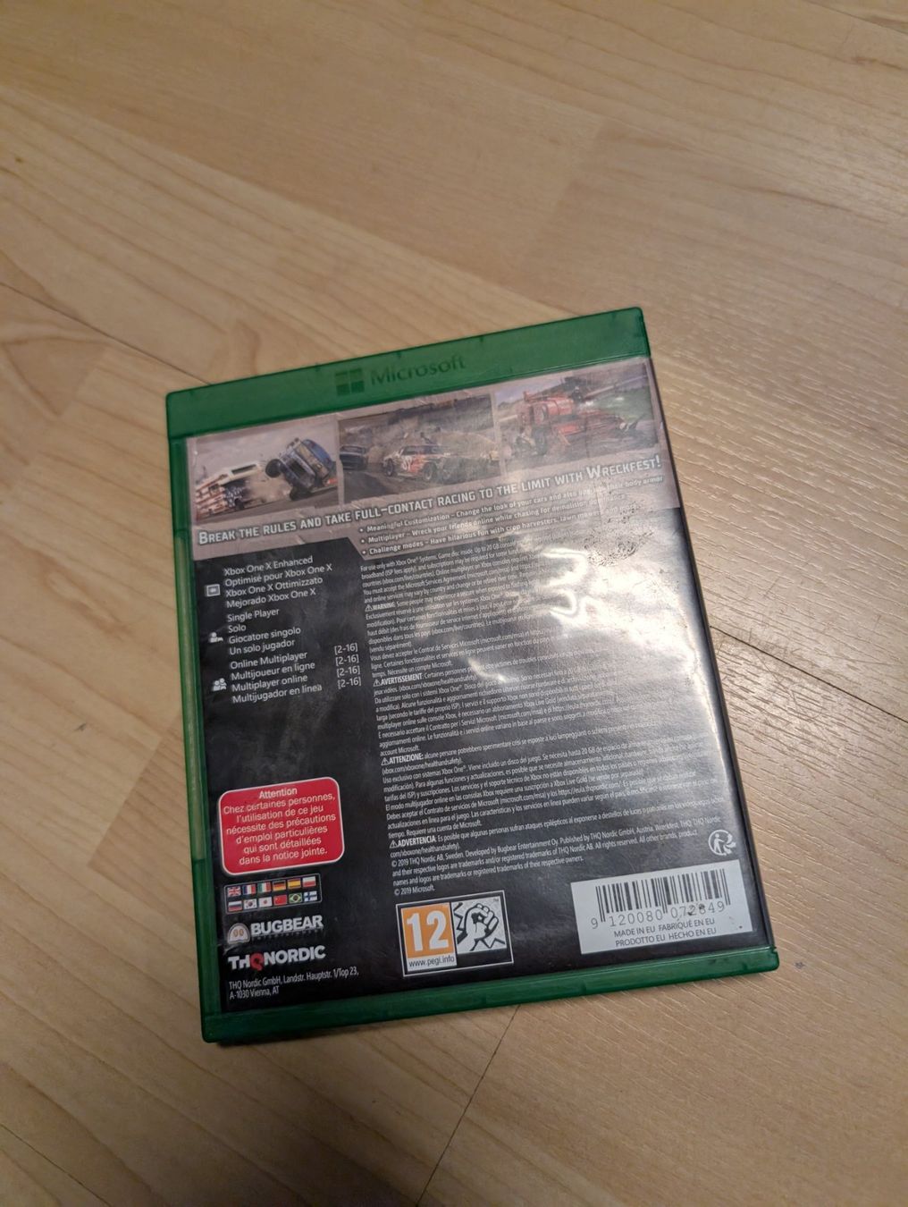 Spiele: Wreckfest Microsoft Xbox one/series x – Gebraucht aus Giubiasco von Tici__nerd_Giubiasco 1