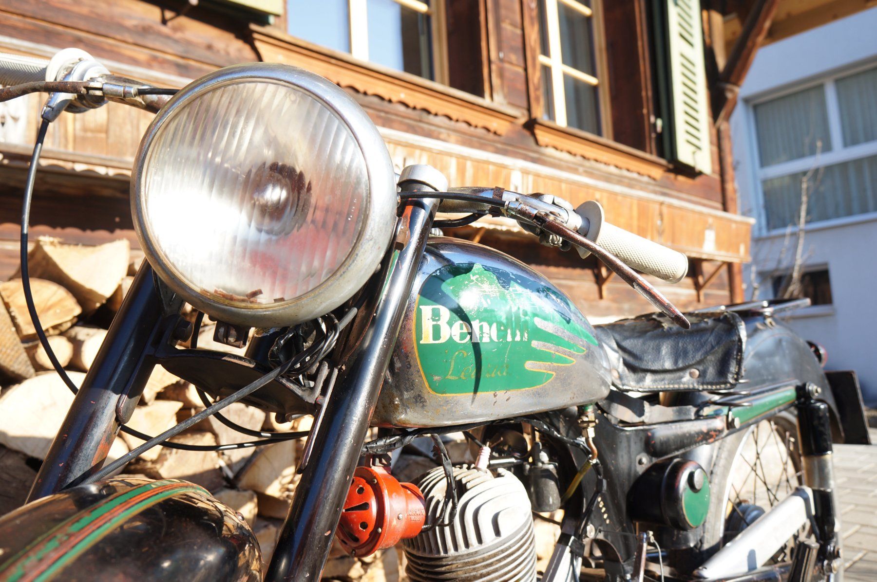 Benelli Strada: Benelli Letizia Oldtimer Motorrad 1951 – Usato da Langnau im Emmental venduto da Jurg01 2