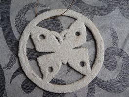alter Christbaumschmuck Ostern Schmetterling Aufhänger