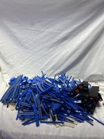 Lego Eisenbahn Schienen blau Konvolut gebraucht