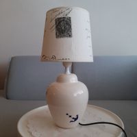 80 er J. Frankreich "Royaume de la décoration" Keramiklampe