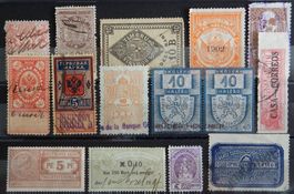 Stempelmarken Welt alte Werte I