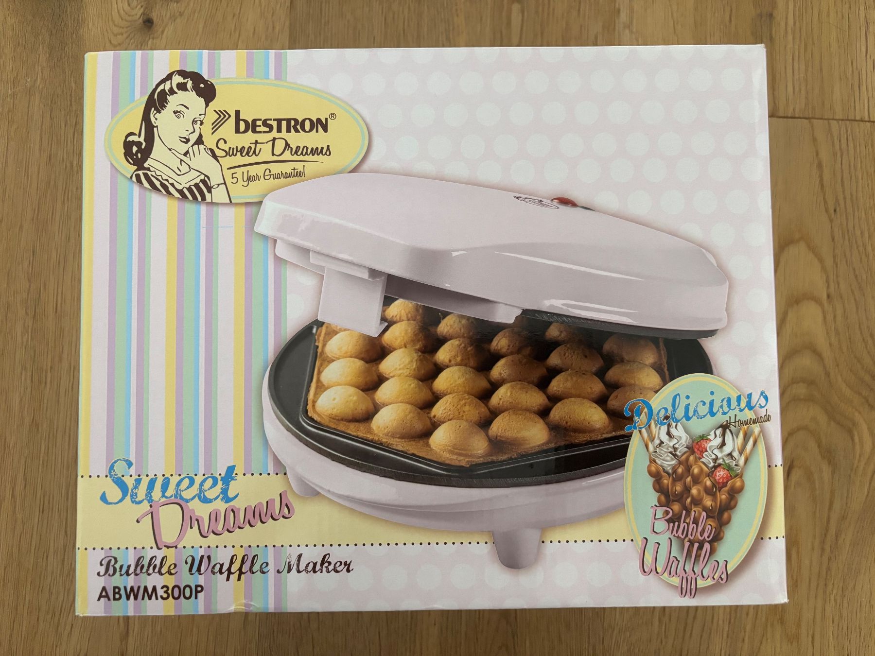 Küchengeräte: Bestron Bubble Waffel Maker - Neu und ungeöffnet! – Neu und originalverpackt aus Hinwil von nanki.s
