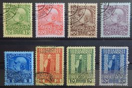 Levante Österreich ex. Kat. 53-61 gest. 1908 Kat. 20 Euro