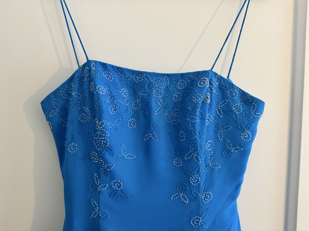 Vestiti: Wunderschönes türkises Abendkleid, Grösse 36 – Usato da Zürich venduto da Zisi7 2