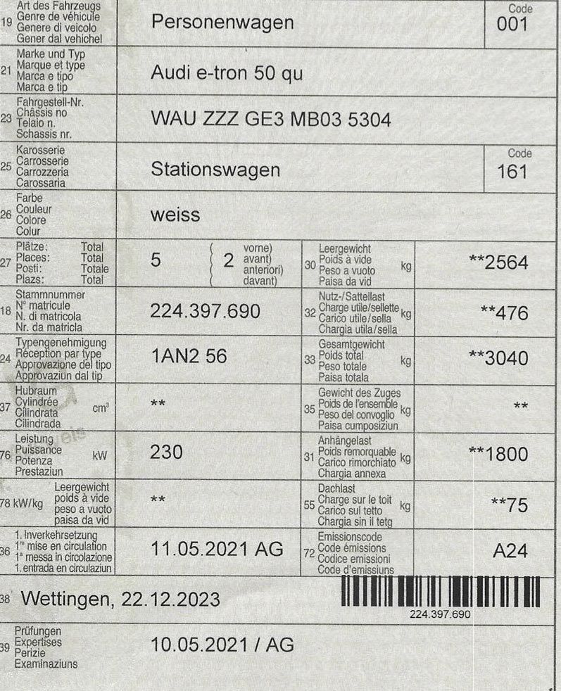 Audi Automobili: Audi e-tron advance Black Edition – Usato da Mönchaltorf venduto da steffierz 7