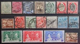 Malta British Lot mit alten Werten I