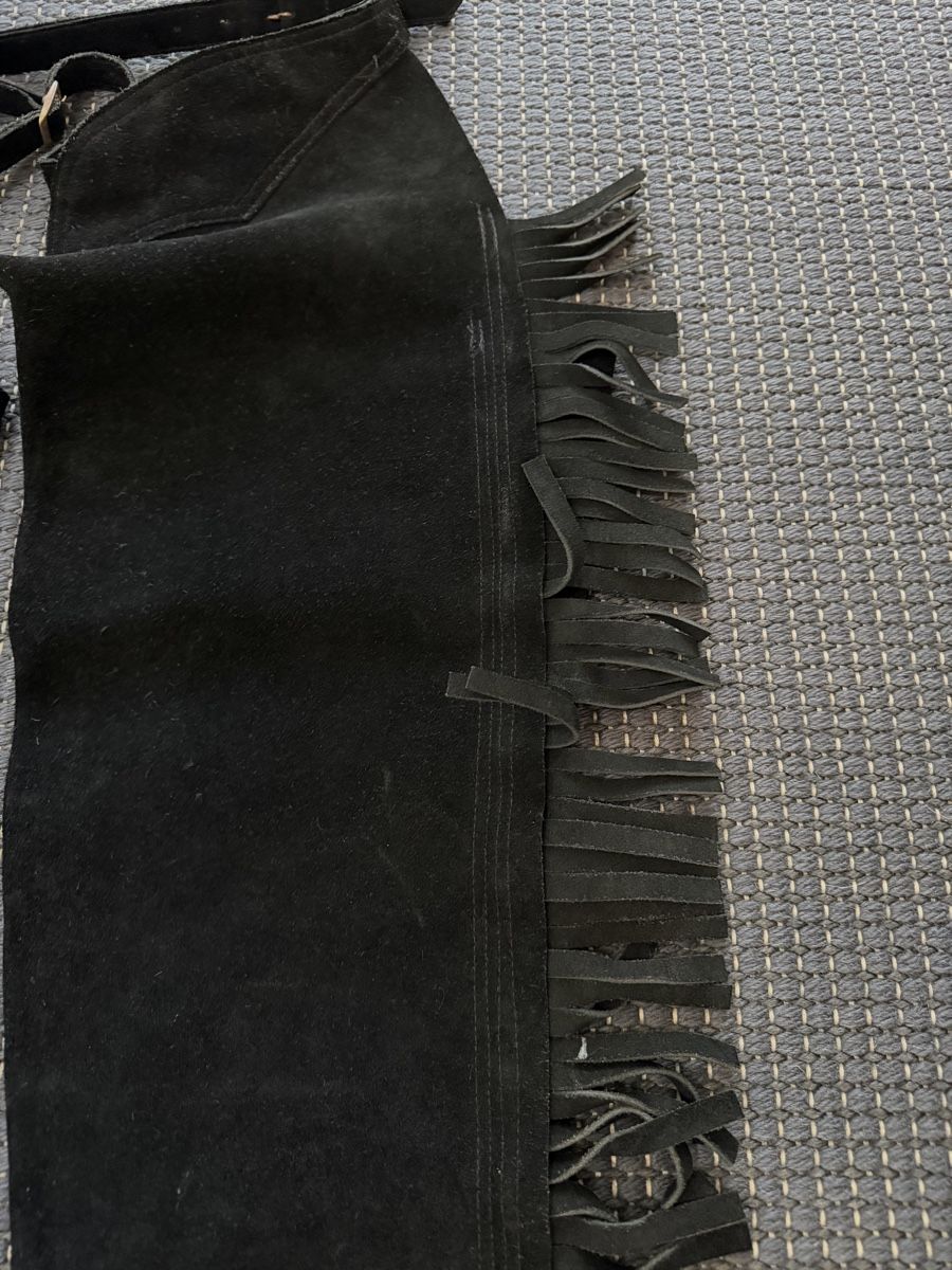Pantaloni: Chisholm Trail Western Chaps mit Fransen M – Usato da Staufen venduto da Elina08 4