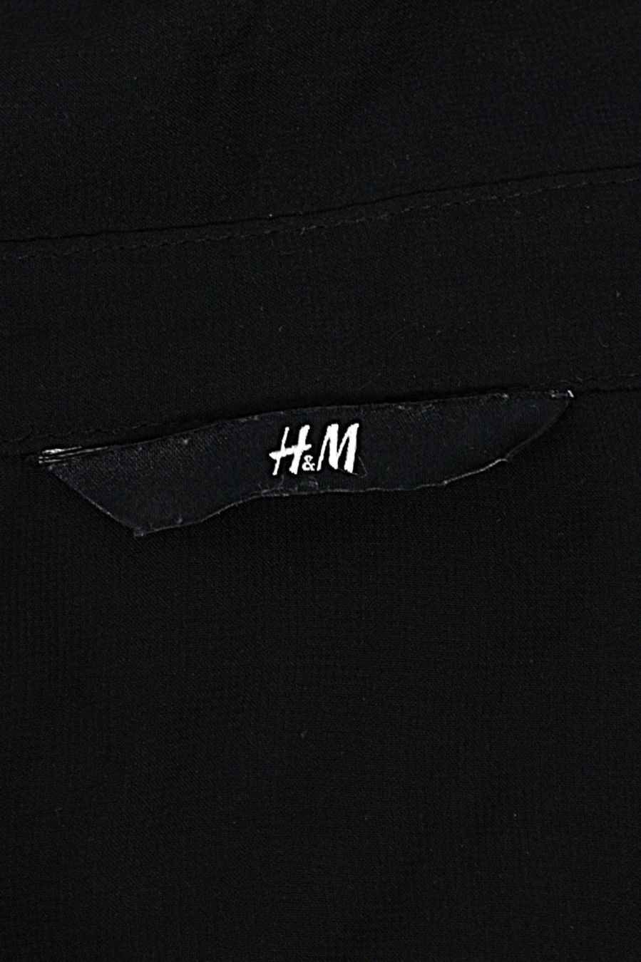 H&M Camicette: H&M armellose Bluse sheer schwarz – Usato da Zollikofen venduto da Restwert_Zollikofen 4