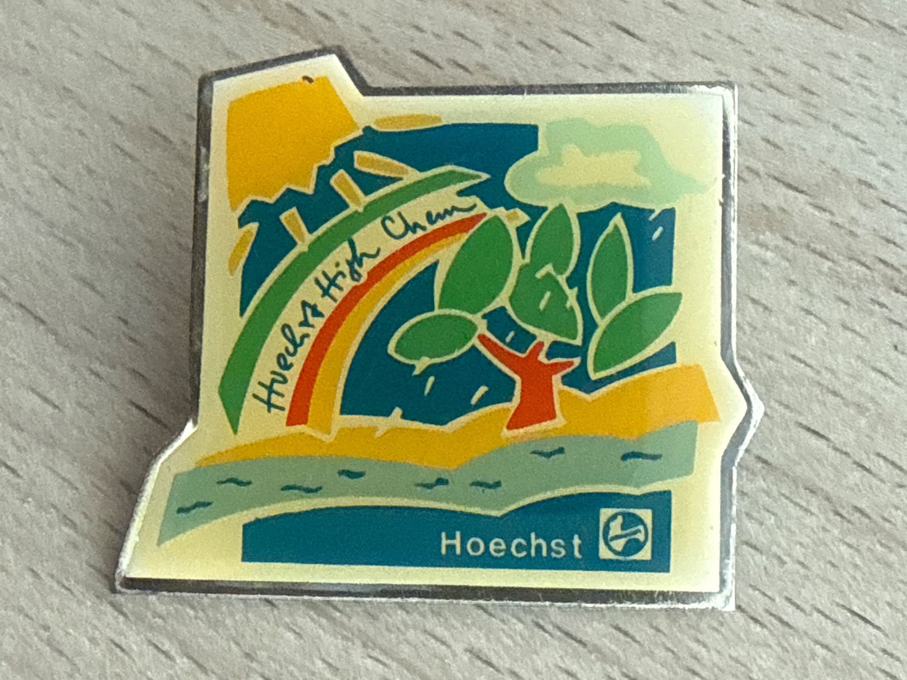 Plaketten & Abzeichen: Pin Hoechst – Gebraucht aus Glattbrugg von Schweigmatt