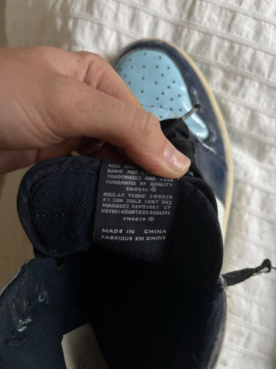 Jordan Scarpe da uomo: Baskets Nike Air Jordan 1 Bleu Clair – Usato da Le Grand-Saconnex venduto da c7w_ngx7 4