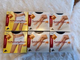 Neu NUR DIE Strumpfhose, Seidenfein & Hüftstrumpfhose, Gr. S