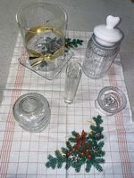 Tischdekorationen Vase Kerzenständer 
